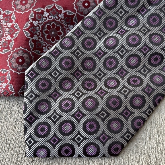 Lot of 3 Pronto Uomo Ties 100% Silk Men's - Picture 8 of 9